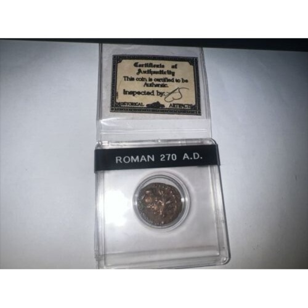 Roman‎ Claudius II Billon Antoninianus 19mm 268 A.D. 270 A.D.